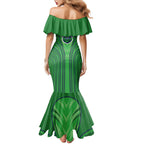 Canberra Raiders Rugby Mascot Mermaid Dress Australian Rugby Culture - Tribal Inspired Viking Warrior