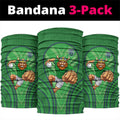 Canberra Raiders Rugby Mascot Neck Gaiter Australian Rugby Culture - Tribal Inspired Viking Warrior