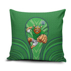 Canberra Raiders Rugby Mascot Pillow Cover Australian Rugby Culture - Tribal Inspired Viking Warrior