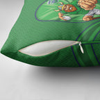 Canberra Raiders Rugby Mascot Pillow Cover Australian Rugby Culture - Tribal Inspired Viking Warrior