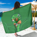 Canberra Raiders Rugby Mascot Sarong Australian Rugby Culture - Tribal Inspired Viking Warrior