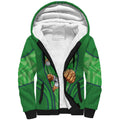 Canberra Raiders Rugby Mascot Sherpa Hoodie Australian Rugby Culture - Tribal Inspired Viking Warrior