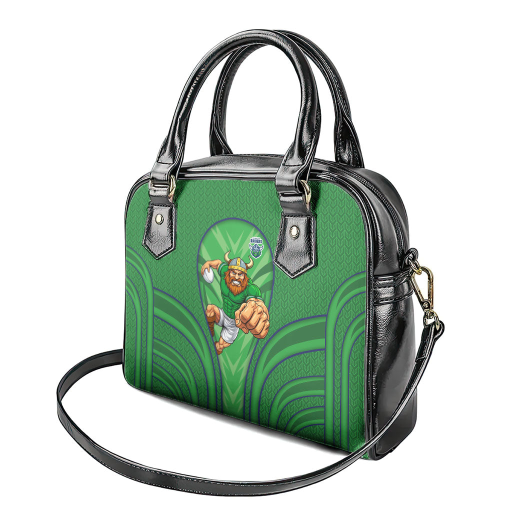 Canberra Raiders Rugby Mascot Shoulder Handbag Australian Rugby Culture - Tribal Inspired Viking Warrior
