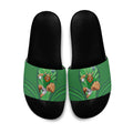 Canberra Raiders Rugby Mascot Slide Sandals Australian Rugby Culture - Tribal Inspired Viking Warrior