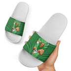 Canberra Raiders Rugby Mascot Slide Sandals Australian Rugby Culture - Tribal Inspired Viking Warrior