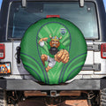 Canberra Raiders Rugby Mascot Spare Tire Cover Australian Rugby Culture - Tribal Inspired Viking Warrior