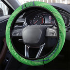 Canberra Raiders Rugby Mascot Steering Wheel Cover Australian Rugby Culture - Tribal Inspired Viking Warrior