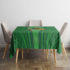 Canberra Raiders Rugby Mascot Tablecloth Australian Rugby Culture - Tribal Inspired Viking Warrior
