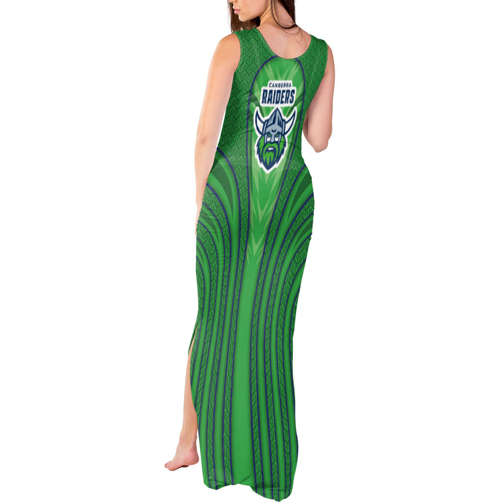 Canberra Raiders Rugby Mascot Tank Maxi Dress Australian Rugby Culture - Tribal Inspired Viking Warrior