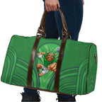 Canberra Raiders Rugby Mascot Travel Bag Australian Rugby Culture - Tribal Inspired Viking Warrior