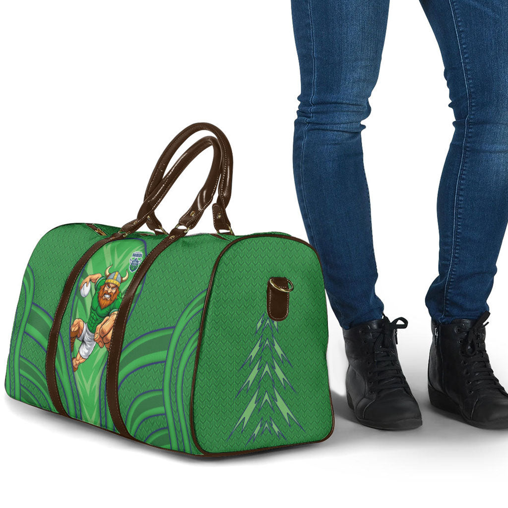 Canberra Raiders Rugby Mascot Travel Bag Australian Rugby Culture - Tribal Inspired Viking Warrior