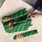 Canberra Raiders Rugby Mascot Umbrella Australian Rugby Culture - Tribal Inspired Viking Warrior