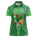 Canberra Raiders Rugby Mascot Women Polo Shirt Australian Rugby Culture - Tribal Inspired Viking Warrior