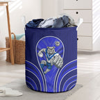 Canterbury Bankstown Bulldogs Rugby Mascot Laundry Basket Australian Rugby Culture - Tribal Inspired Bulldog