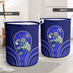 Canterbury Bankstown Bulldogs Rugby Mascot Laundry Basket Australian Rugby Culture - Tribal Inspired Bulldog