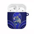 Canterbury Bankstown Bulldogs Rugby Mascot AirPods Case Australian Rugby Culture - Tribal Inspired Bulldog