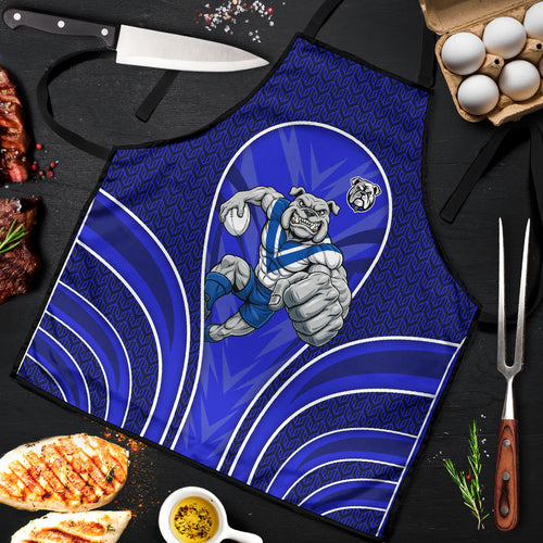 Canterbury Bankstown Bulldogs Rugby Mascot Apron Australian Rugby Culture - Tribal Inspired Bulldog