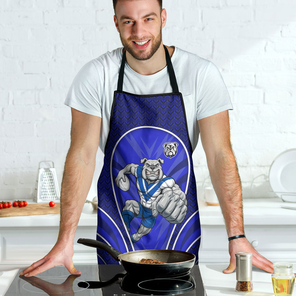 Canterbury Bankstown Bulldogs Rugby Mascot Apron Australian Rugby Culture - Tribal Inspired Bulldog
