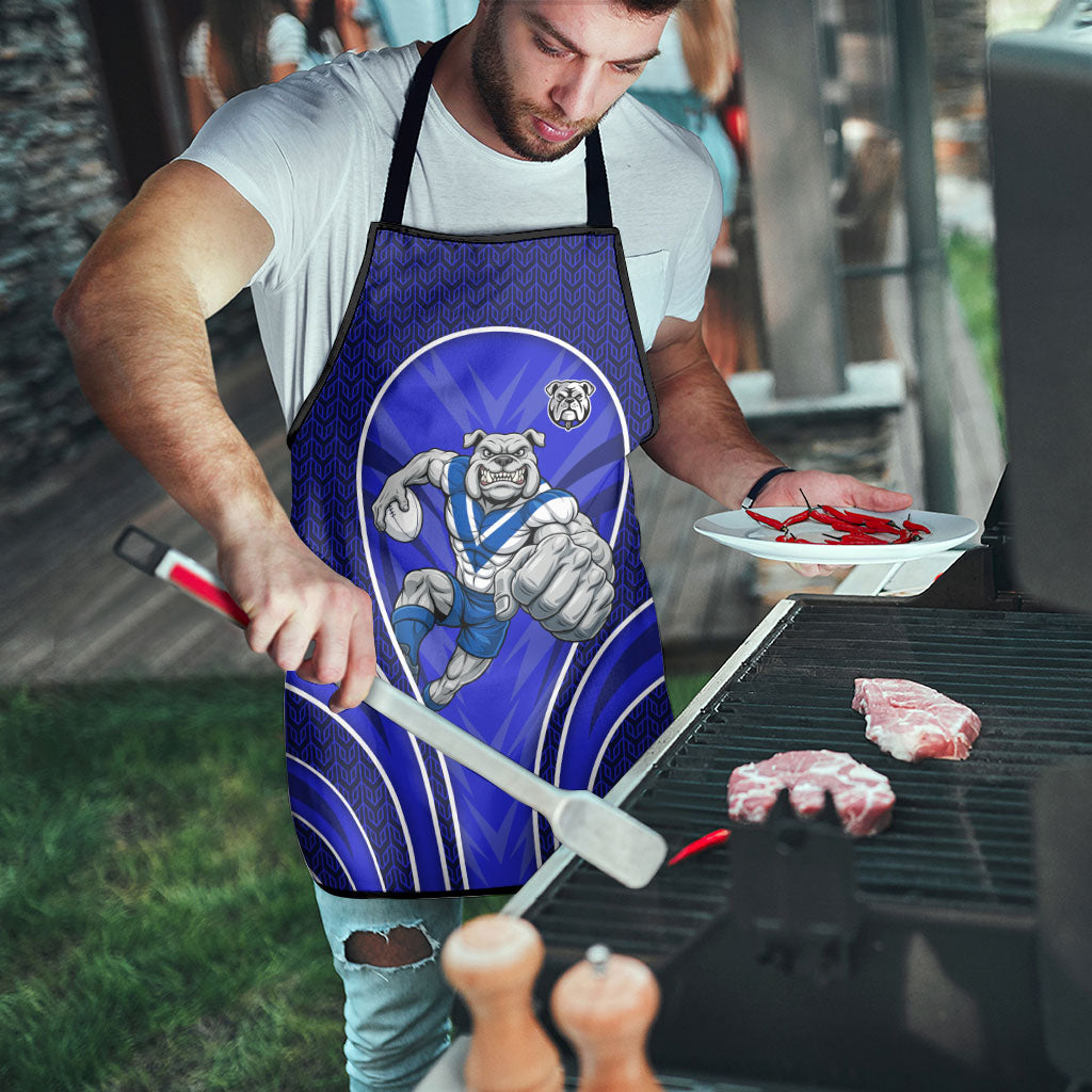 Canterbury Bankstown Bulldogs Rugby Mascot Apron Australian Rugby Culture - Tribal Inspired Bulldog