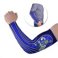 Canterbury Bankstown Bulldogs Rugby Mascot Arm Sleeves Australian Rugby Culture - Tribal Inspired Bulldog