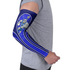 Canterbury Bankstown Bulldogs Rugby Mascot Arm Sleeves Australian Rugby Culture - Tribal Inspired Bulldog