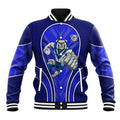 Canterbury Bankstown Bulldogs Rugby Mascot Baseball Jacket Australian Rugby Culture - Tribal Inspired Bulldog