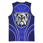 Canterbury Bankstown Bulldogs Rugby Mascot Basketball Jersey Australian Rugby Culture - Tribal Inspired Bulldog