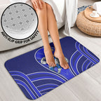 Canterbury Bankstown Bulldogs Rugby Mascot Bathroom Set Australian Rugby Culture - Tribal Inspired Bulldog