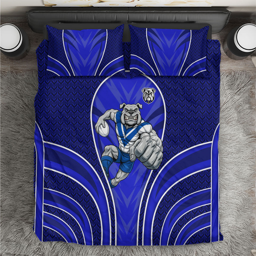 Canterbury Bankstown Bulldogs Rugby Mascot Bedding Set Australian Rugby Culture - Tribal Inspired Bulldog
