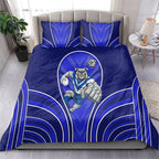 Canterbury Bankstown Bulldogs Rugby Mascot Bedding Set Australian Rugby Culture - Tribal Inspired Bulldog