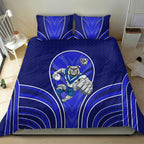 Canterbury Bankstown Bulldogs Rugby Mascot Bedding Set Australian Rugby Culture - Tribal Inspired Bulldog