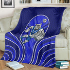 Canterbury Bankstown Bulldogs Rugby Mascot Blanket Australian Rugby Culture - Tribal Inspired Bulldog