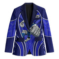 Canterbury Bankstown Bulldogs Rugby Mascot Blazer Australian Rugby Culture - Tribal Inspired Bulldog