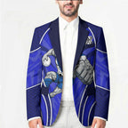 Canterbury Bankstown Bulldogs Rugby Mascot Blazer Australian Rugby Culture - Tribal Inspired Bulldog