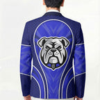 Canterbury Bankstown Bulldogs Rugby Mascot Blazer Australian Rugby Culture - Tribal Inspired Bulldog