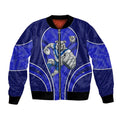 Canterbury Bankstown Bulldogs Rugby Mascot Bomber Jacket Australian Rugby Culture - Tribal Inspired Bulldog