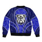 Canterbury Bankstown Bulldogs Rugby Mascot Bomber Jacket Australian Rugby Culture - Tribal Inspired Bulldog