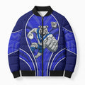 Canterbury Bankstown Bulldogs Rugby Mascot Bomber Puffer Jacket Australian Rugby Culture - Tribal Inspired Bulldog