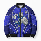 Canterbury Bankstown Bulldogs Rugby Mascot Bomber Puffer Jacket Australian Rugby Culture - Tribal Inspired Bulldog