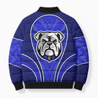 Canterbury Bankstown Bulldogs Rugby Mascot Bomber Puffer Jacket Australian Rugby Culture - Tribal Inspired Bulldog