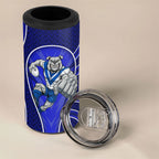 Canterbury Bankstown Bulldogs Rugby Mascot 4 in 1 Can Cooler Tumbler Australian Rugby Culture - Tribal Inspired Bulldog
