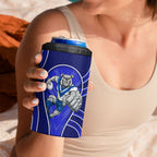 Canterbury Bankstown Bulldogs Rugby Mascot 4 in 1 Can Cooler Tumbler Australian Rugby Culture - Tribal Inspired Bulldog