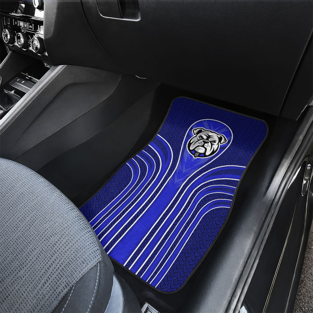 Canterbury Bankstown Bulldogs Rugby Mascot Car Mats Australian Rugby Culture - Tribal Inspired Bulldog