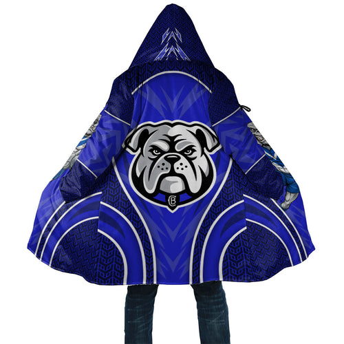 Canterbury Bankstown Bulldogs Rugby Mascot Cloak Australian Rugby Culture - Tribal Inspired Bulldog