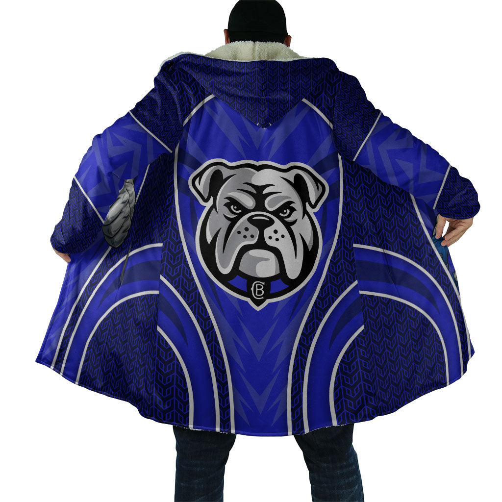 Canterbury Bankstown Bulldogs Rugby Mascot Cloak Australian Rugby Culture - Tribal Inspired Bulldog
