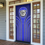 Canterbury Bankstown Bulldogs Rugby Mascot Door Cover Australian Rugby Culture - Tribal Inspired Bulldog
