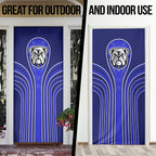 Canterbury Bankstown Bulldogs Rugby Mascot Door Cover Australian Rugby Culture - Tribal Inspired Bulldog