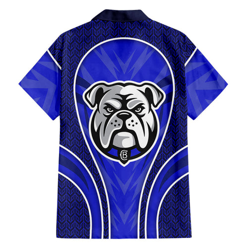 Canterbury Bankstown Bulldogs Rugby Mascot Family Matching Mermaid Dress and Hawaiian Shirt Australian Rugby Culture - Tribal Inspired Bulldog