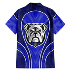 Canterbury Bankstown Bulldogs Rugby Mascot Family Matching Tank Maxi Dress and Hawaiian Shirt Australian Rugby Culture - Tribal Inspired Bulldog