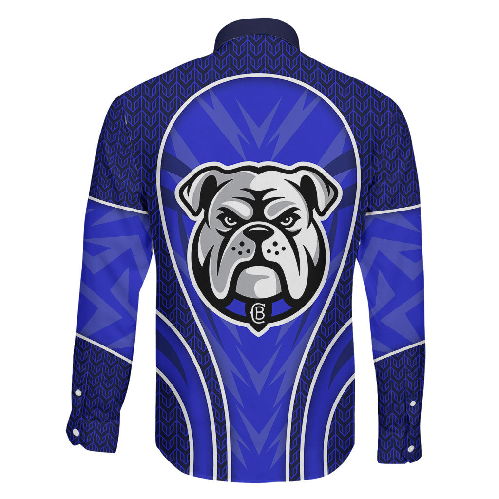Canterbury Bankstown Bulldogs Rugby Mascot Family Matching Tank Maxi Dress and Hawaiian Shirt Australian Rugby Culture - Tribal Inspired Bulldog